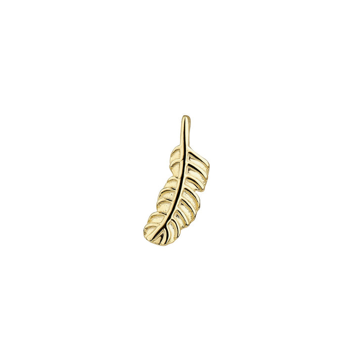 PIERCING-OHRRING CUTE FEATHER