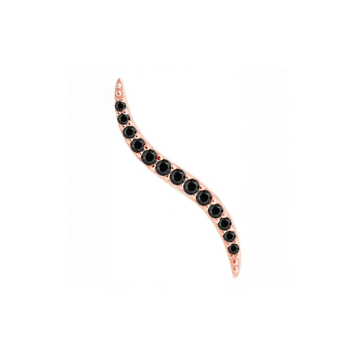 PENDIENTE TREPADOR ORO ROSA ESPINELAS SOLANGE