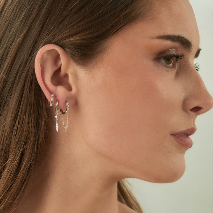 ORECCHINO PIERCING CERCHIO STEA