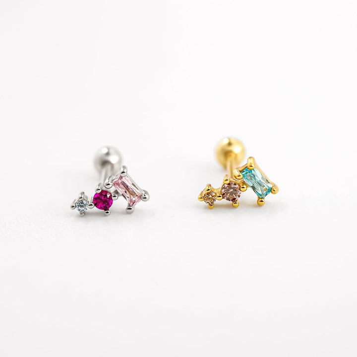 ORECCHINO PIERCING IN ARGENTO SWEET BUZZ-TRAGO