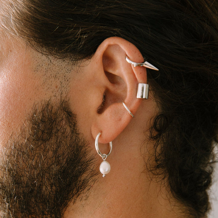 EAR CUFF ZILVER CRONOS