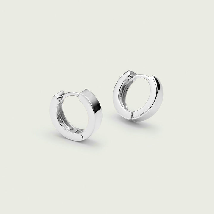SILVER CALIFORNIA HOOPS