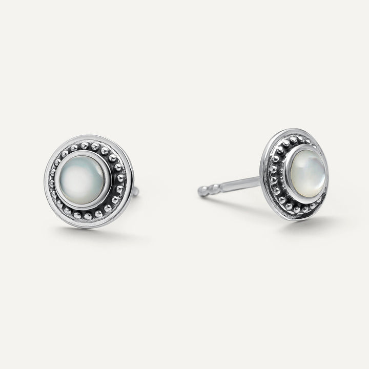 TAYANA MOTHER OF PEARL EARRINGS