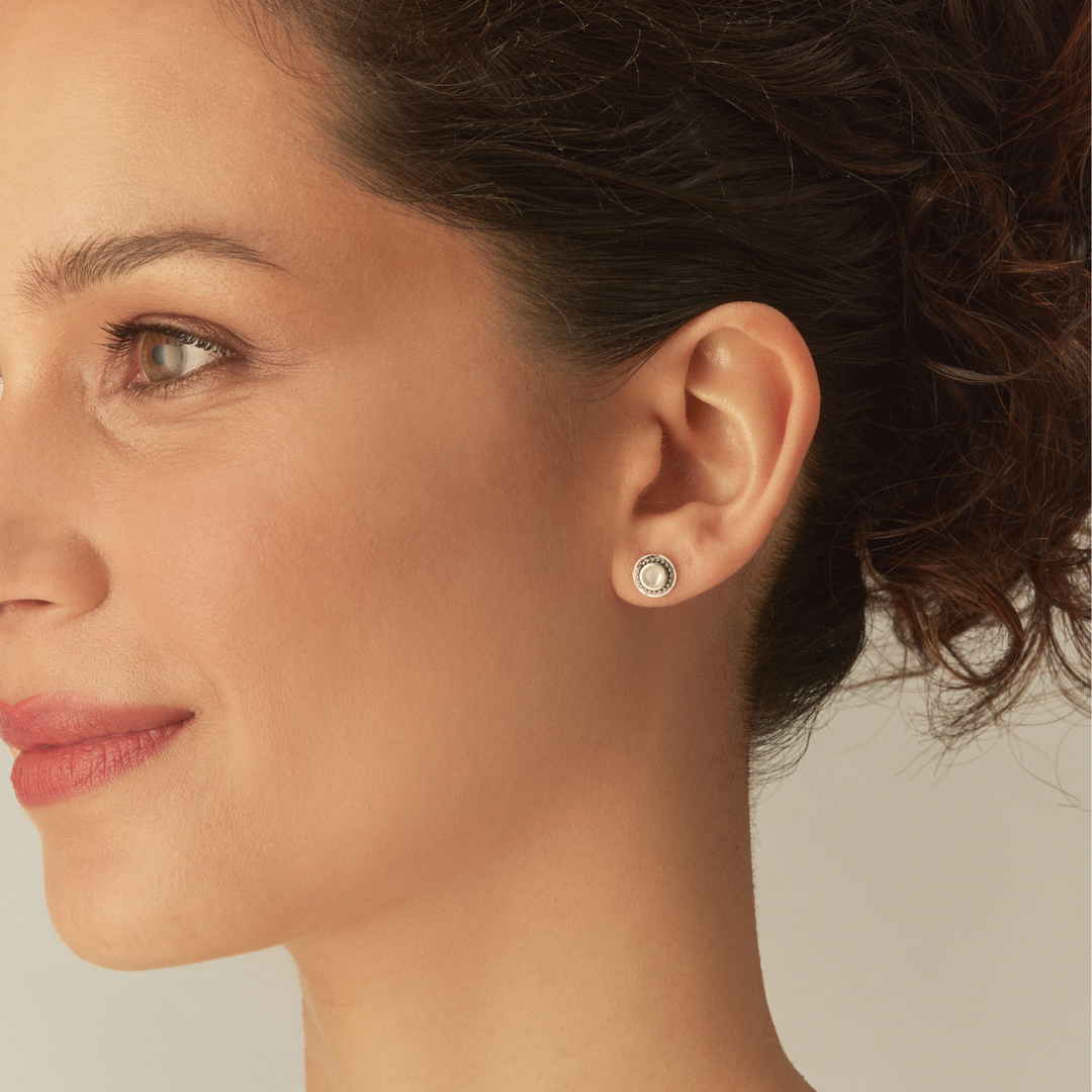 TAYANA MOTHER OF PEARL EARRINGS