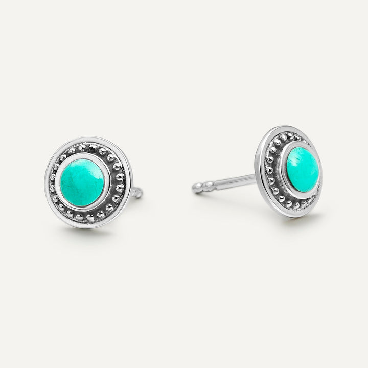 TURQUOISE OORBELLEN TAYANA