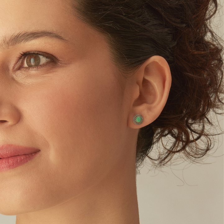 TURQUOISE OORBELLEN TAYANA