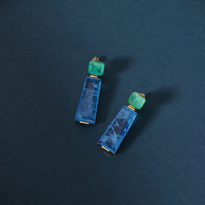 OORRINGEN MALDIVES BLAUW